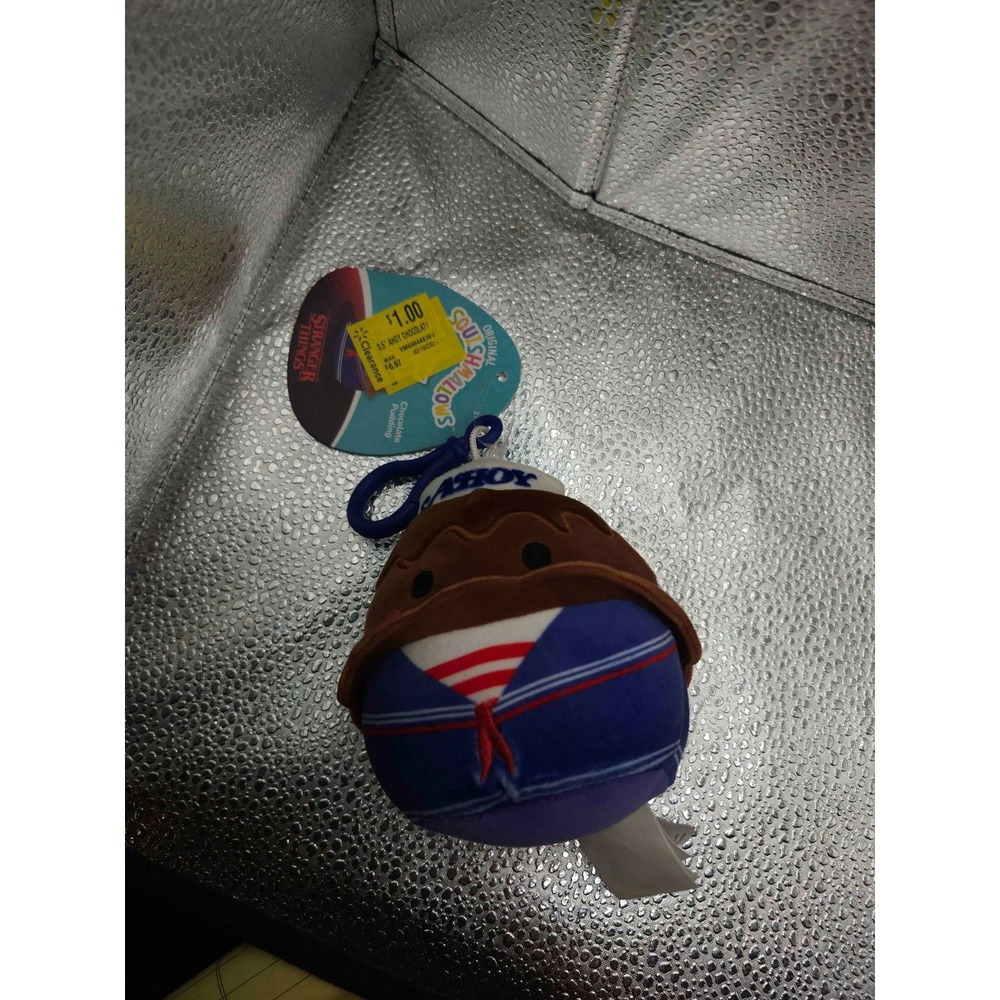 Stranger Things Ahoy Chocolate Pudding Squishmallows 10" Plush Jazwares NWT